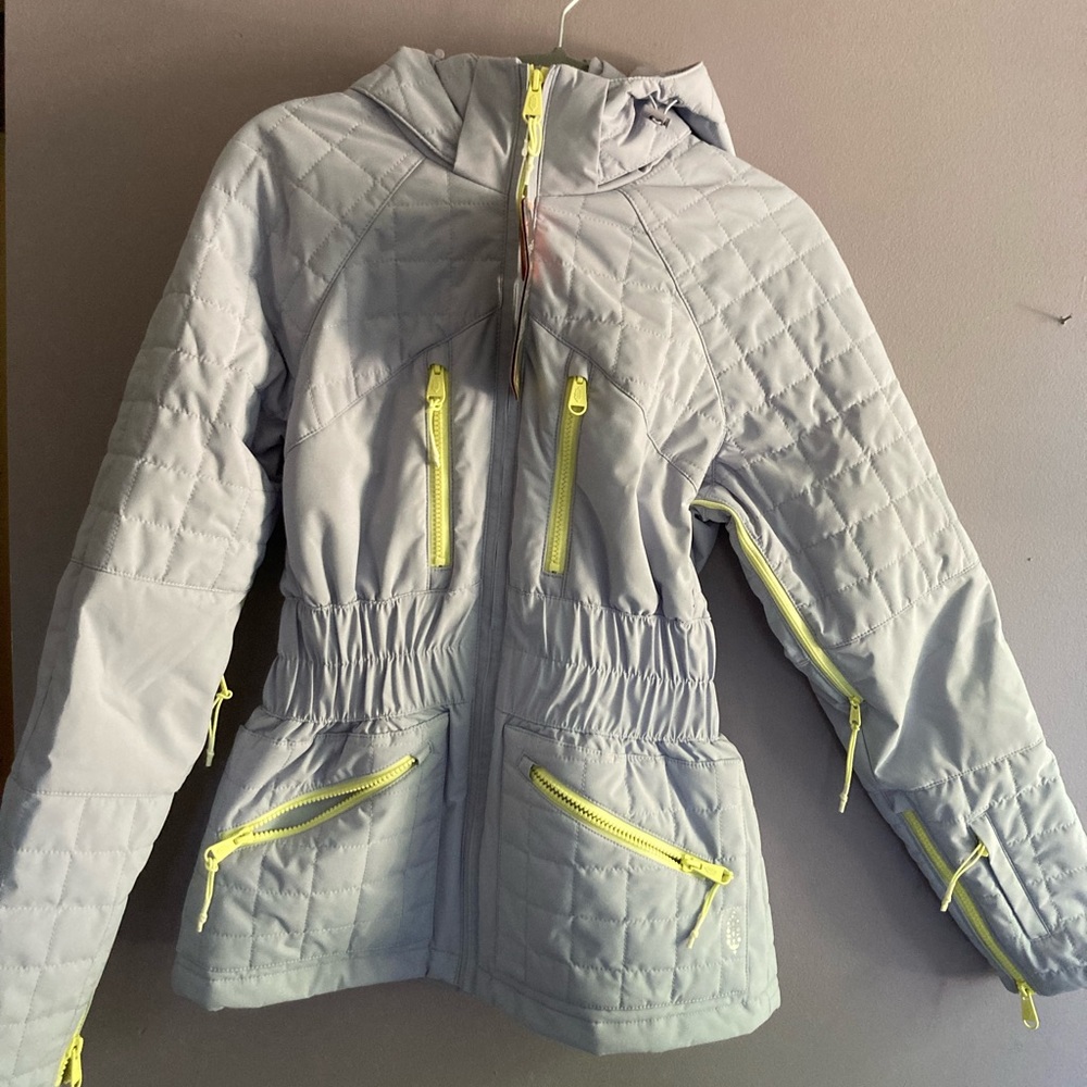 All prepped ski jacket/Bibb blue